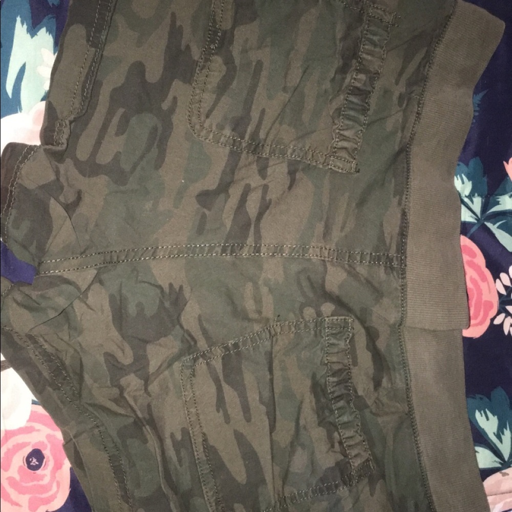 Camouflage shorts